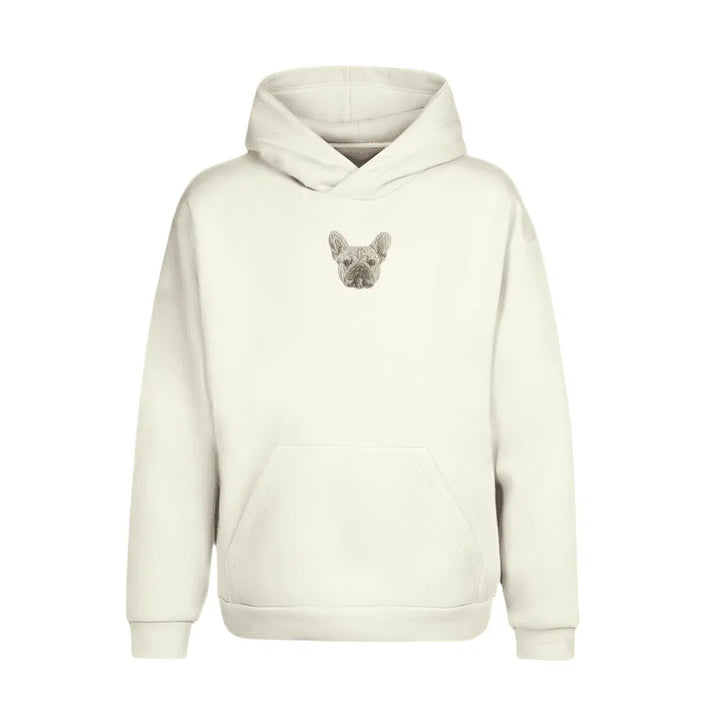 Hoodie Frenchie Beige